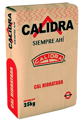 <span style="font-weight: bold;">SACO DE CAL CALIDRA (anteriormente INCALPA) 25 KG</span><br>